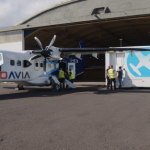 EMEC refuelling solution supporting ZeroAvia aircraft trials at Kemble airport (Credit Floating Harbour)