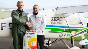 RAF world first SAF flight (Credit Zero Petroleum)