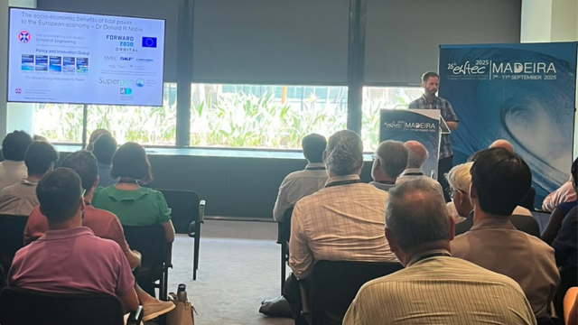 Dr Donald Noble F2030 socio-economic presentation at EWTEC - 640