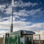 Hydrogen ready combined heat and power unit and EMEC hydrogen supply during trial at Kirkwall Airport (Colin Keldie - EMEC)