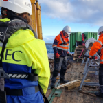 Capping seabed cable at EMEC