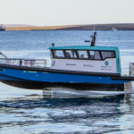 Electric Orkney trials in Kirkwall Bay