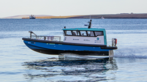 Electric Orkney trials in Kirkwall Bay