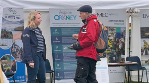 Eileen at the Orkney County Show